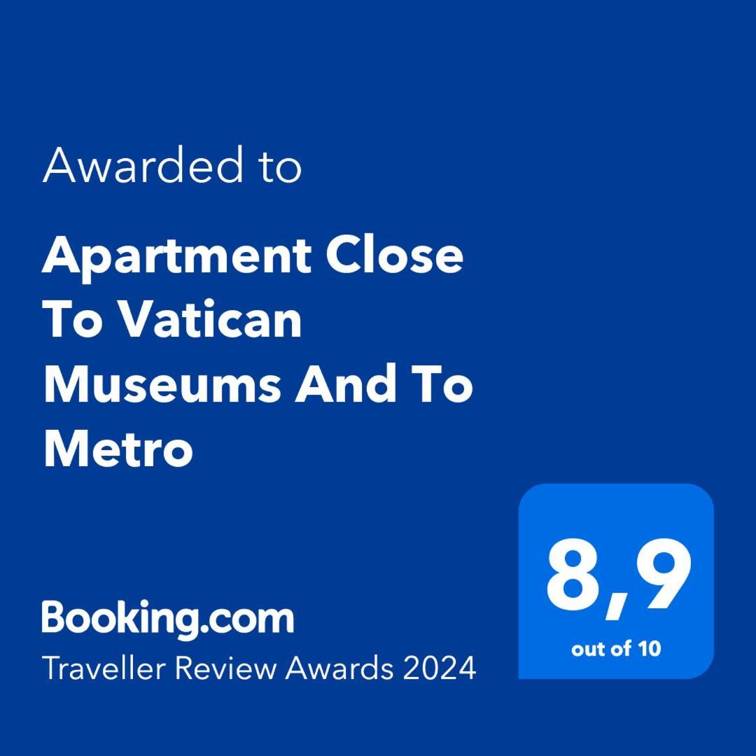 Apartment Close To Vatican Museums And To Metro Rome Exterior photo